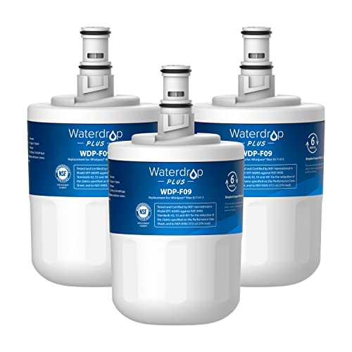 Waterdrop Plus 8171413 Refrigerator Water Filter, Pack of 3
