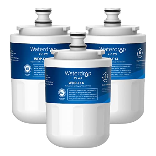 Waterdrop Plus UKF7003 Refrigerator Water Filter Pack of 3