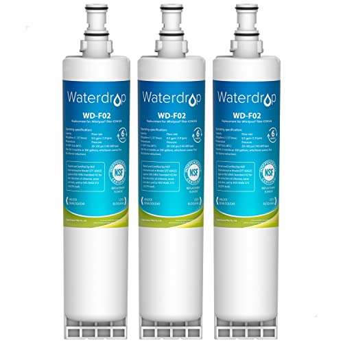 Waterdrop Refrigerator Water Filter, 3 Pack