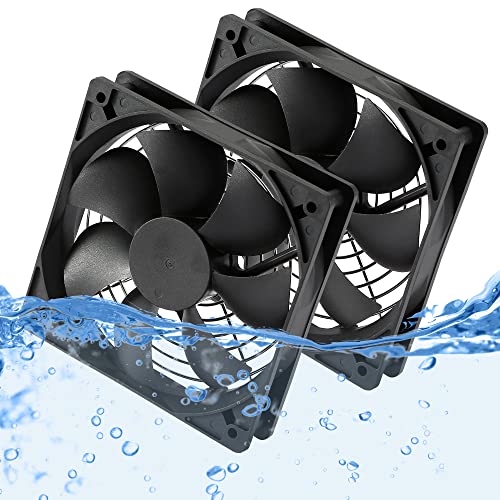 Waterproof Dual Ball Bearing 120mm 12V DC Exhaust Cooling Fan