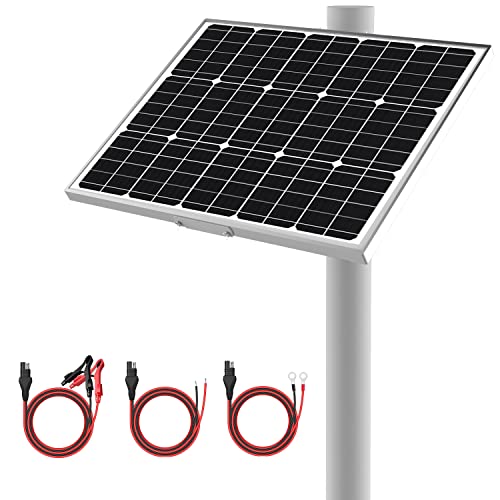 Waterproof Solar Battery Trickle Charger & Maintainer