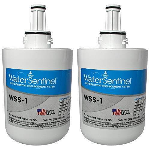 WaterSentinel WSS-1 Refrigerator Replacement Filter for Samsung HAF-CU1 (2-Pack)