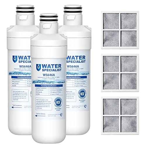 Waterspecialist LT1000PC Refrigerator Water and Air Filter Combo