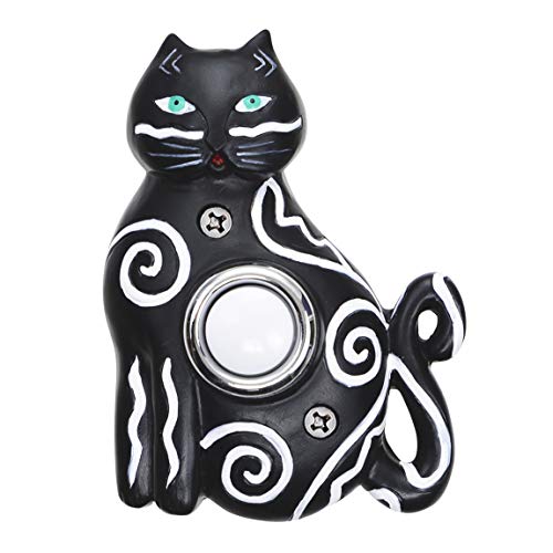 Waterwood Black Cat Doorbell