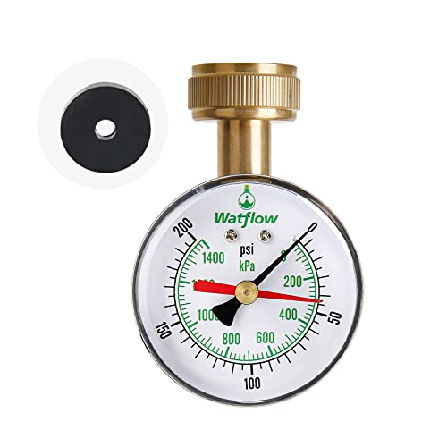 Watflow Water Pressure Test Gauge