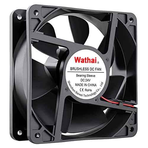Wathai 120x120x38mm Industrial Cooling Case Fan