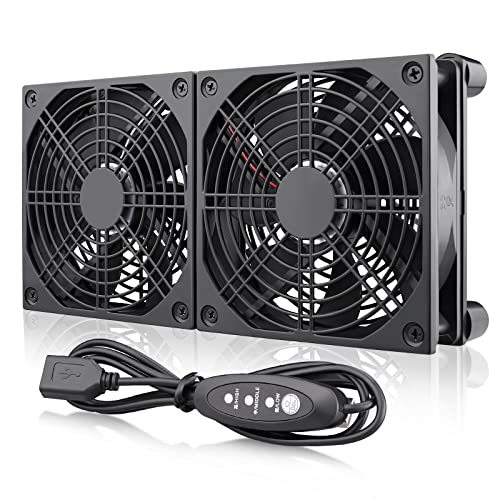 Wathai High Airflow USB Power 120mm 240mm Fan with Speed Controller