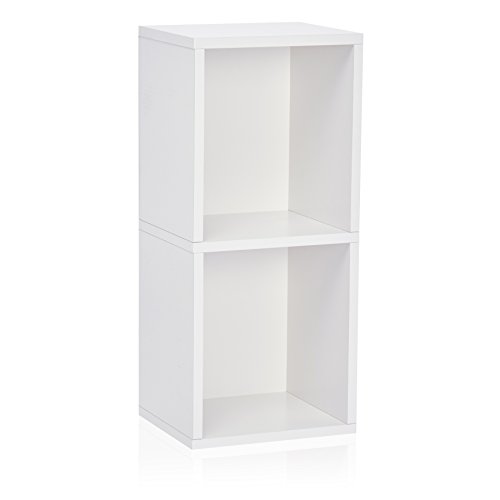Way Basics 2-Shelf Under Desk Storage White