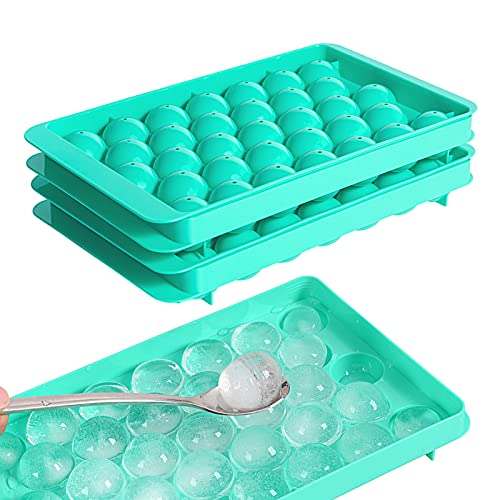 Waybesty Round Ice Trays for Freezer