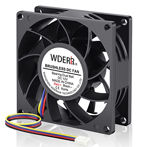 High Performance 80mm PC Case Fan for Gaming and Mining