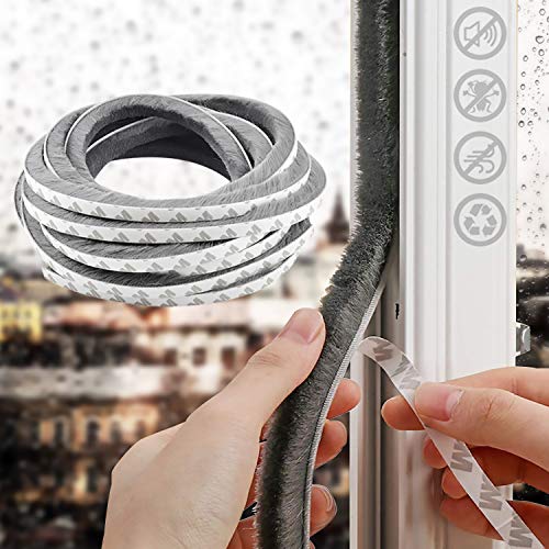 MILEQEE Window Seal Strip Tape for Winter Clear,1in x 32.8FT, Weather  Stripping Sealing Insulation Tape for Windows and Door, Window Frame Sealer