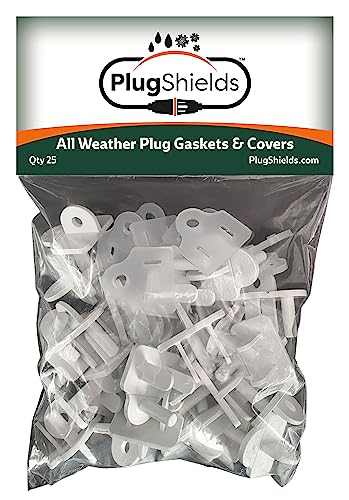 Weatherproof Extension Cord Gaskets & Plug Covers Combo Pack