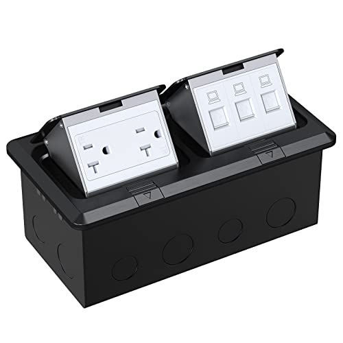 WEBANG Dual Pop-Up Floor Box Electrical Kit