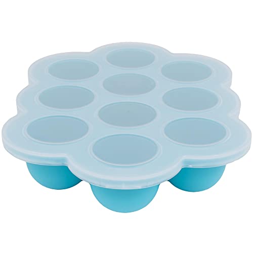 Bangp 1-Cup Extra Large Silicone Freezing Tray with  Lid,Silicone Freezer Container,Freeze & Store Soup, Broth, Sauce, Leftovers  - Makes 4 Perfect 1 Cup Portions: Home & Kitchen