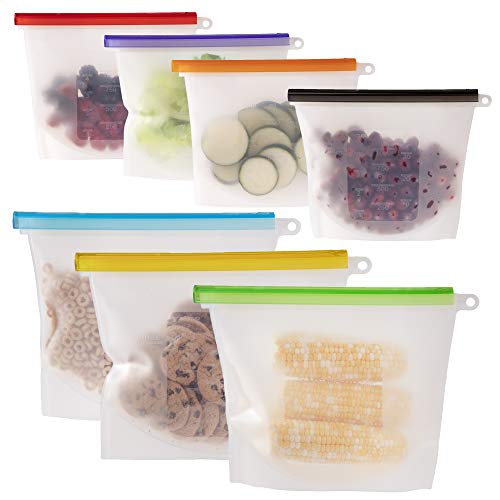 WeeSprout Silicone Reusable Food Storage Bags