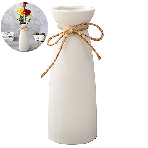 WEIDILIDU White Ceramic Vase