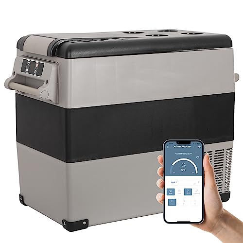 WEIZE 12V Refrigerator - Portable Freezer Compressor Cooler