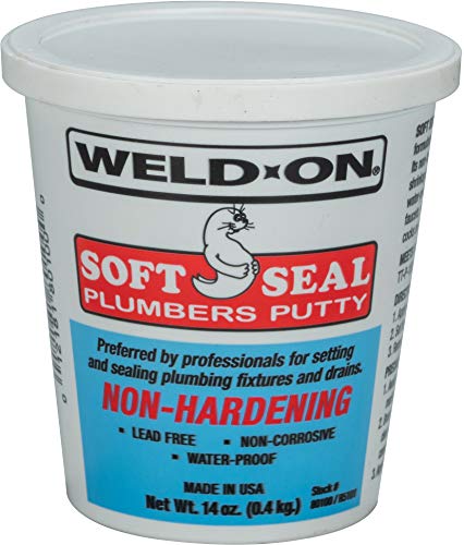WELD-ON 80100 Soft Seal Plumber's Putty - Reliable and Versatile