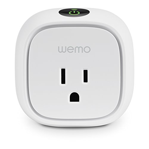 WeMo Smart Plug with Energy Monitoring and Alexa Compatibility