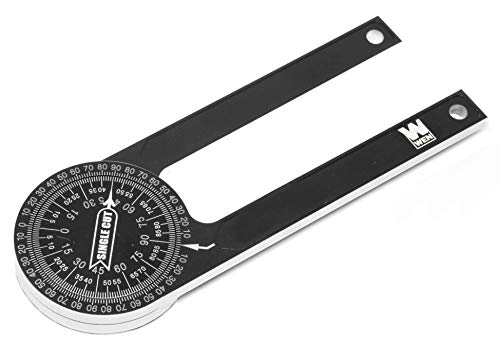 WEN ME175P Miter Saw Protractor with Laser-Engraved Scales