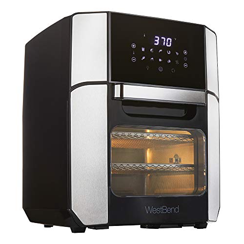 Air Fryer Oven OIMIS,32QT X-Large Air Fryer Toaster Oven Stainless Steel Air Fryer Rotisserie Oven Combo 21 in 1 Countertop Oven Dual Cook Innovative