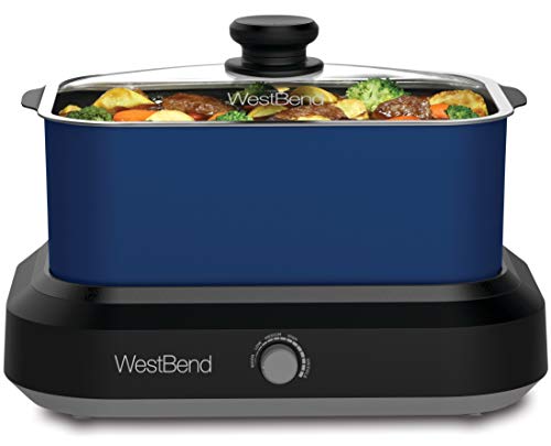West Bend 6 Qt Non-Stick Slow Cooker with Temperature Control