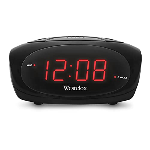 Westclox 70044A Super-Loud LED Electric Alarm Clock