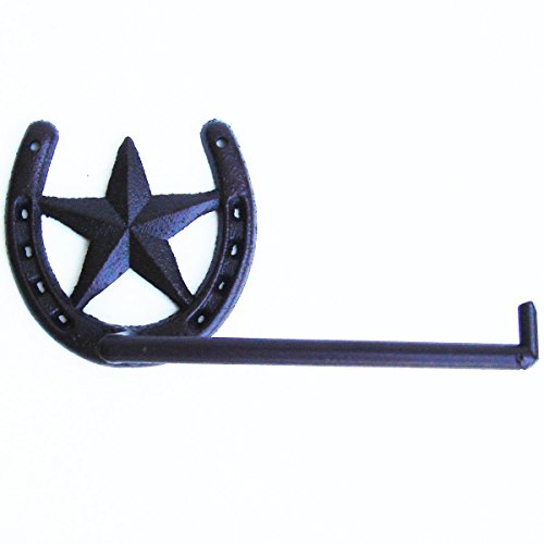 Western Texas Star and Horseshoe Tp Toilet Paper Holder