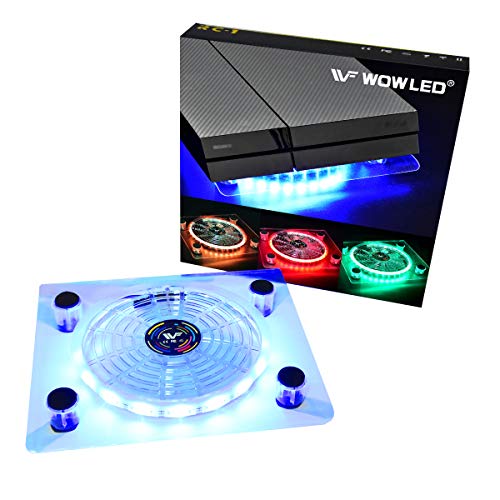 WFPOWER RGB LED Cooler Cooling Fan Stand