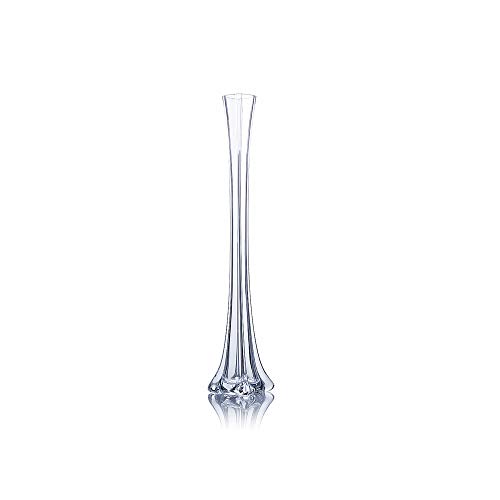 Clear Glass Eiffel Tower Vase 20