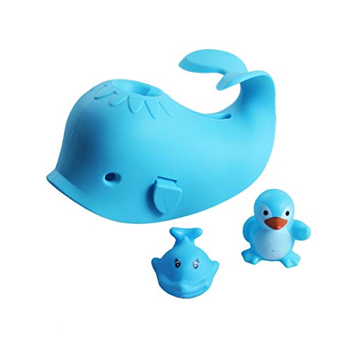Whale Blue Faucet Cover for Baby Kids Toddlers