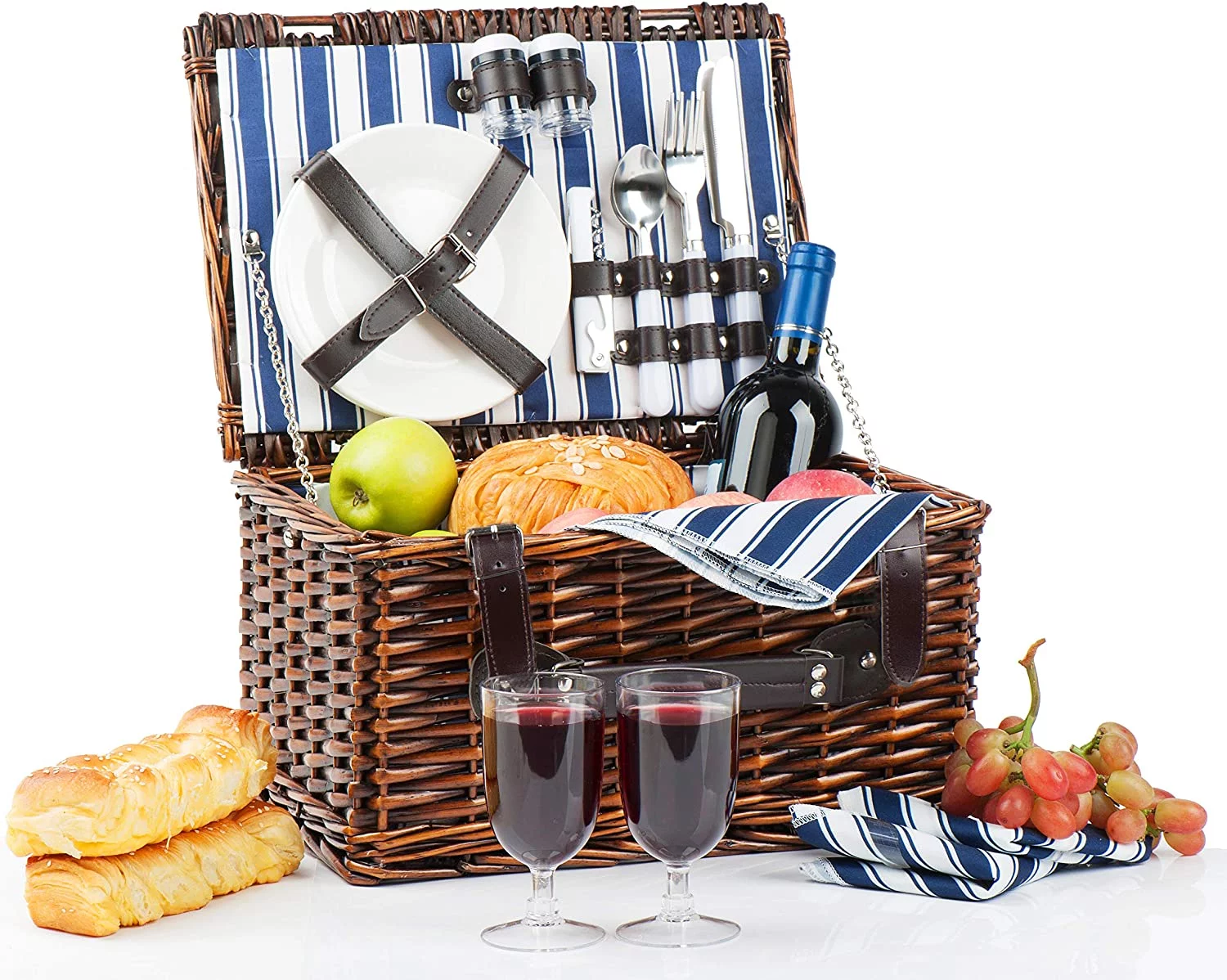 What Are Picnic Baskets Made Of