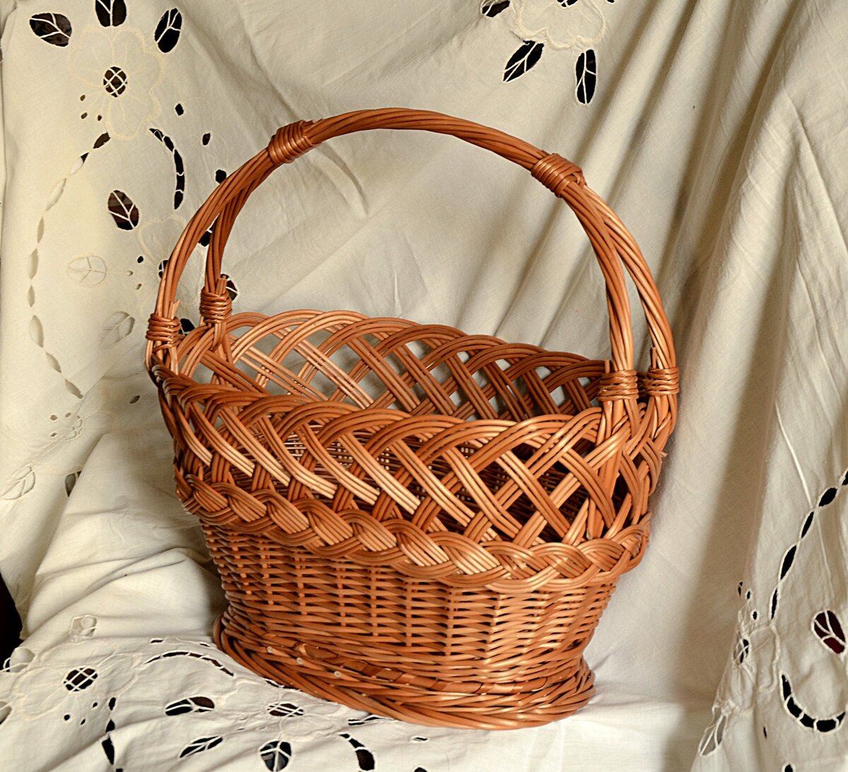What Are Wicker Baskets Made From?