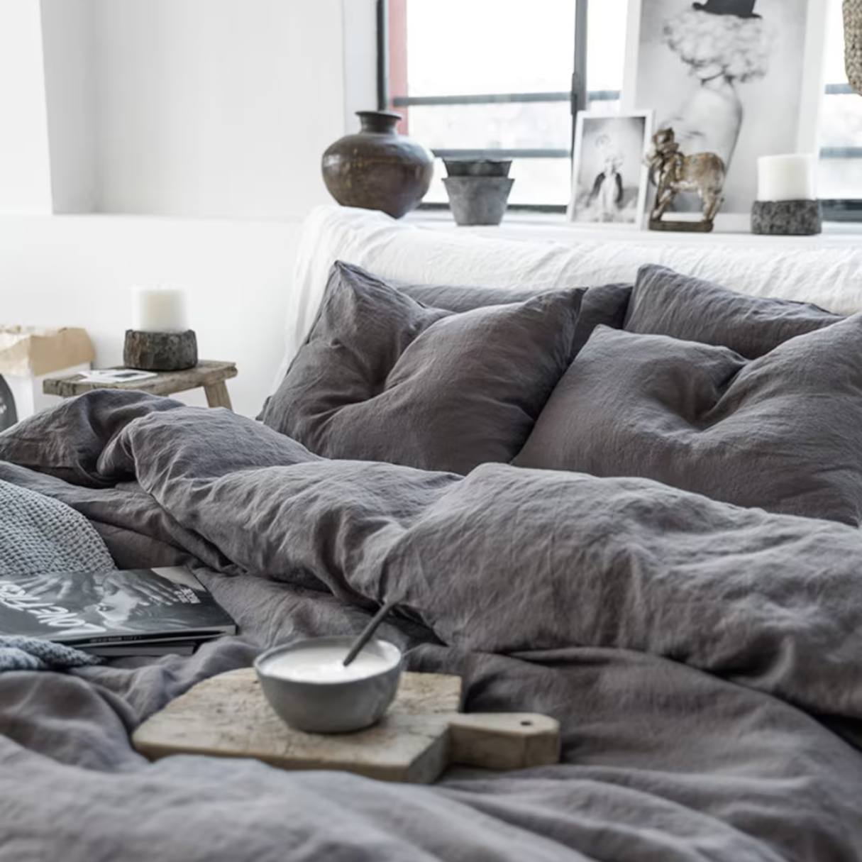 What Color Duvet Goes With Gray Sheets