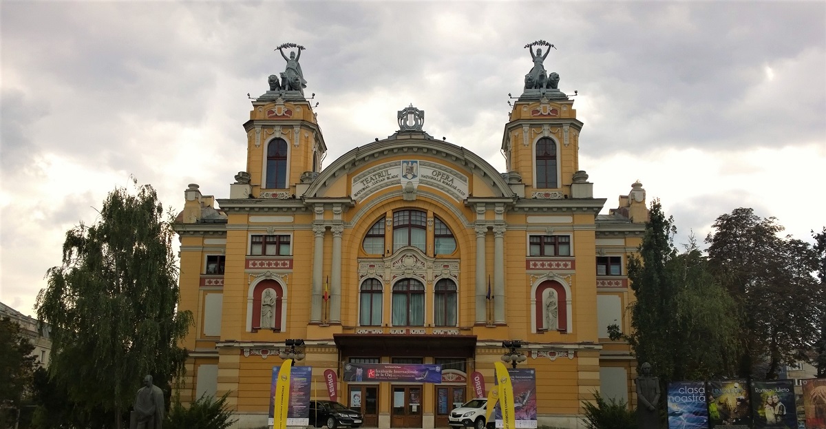 What Is The Architectural Style Of The Lucian Blaga National Theater?