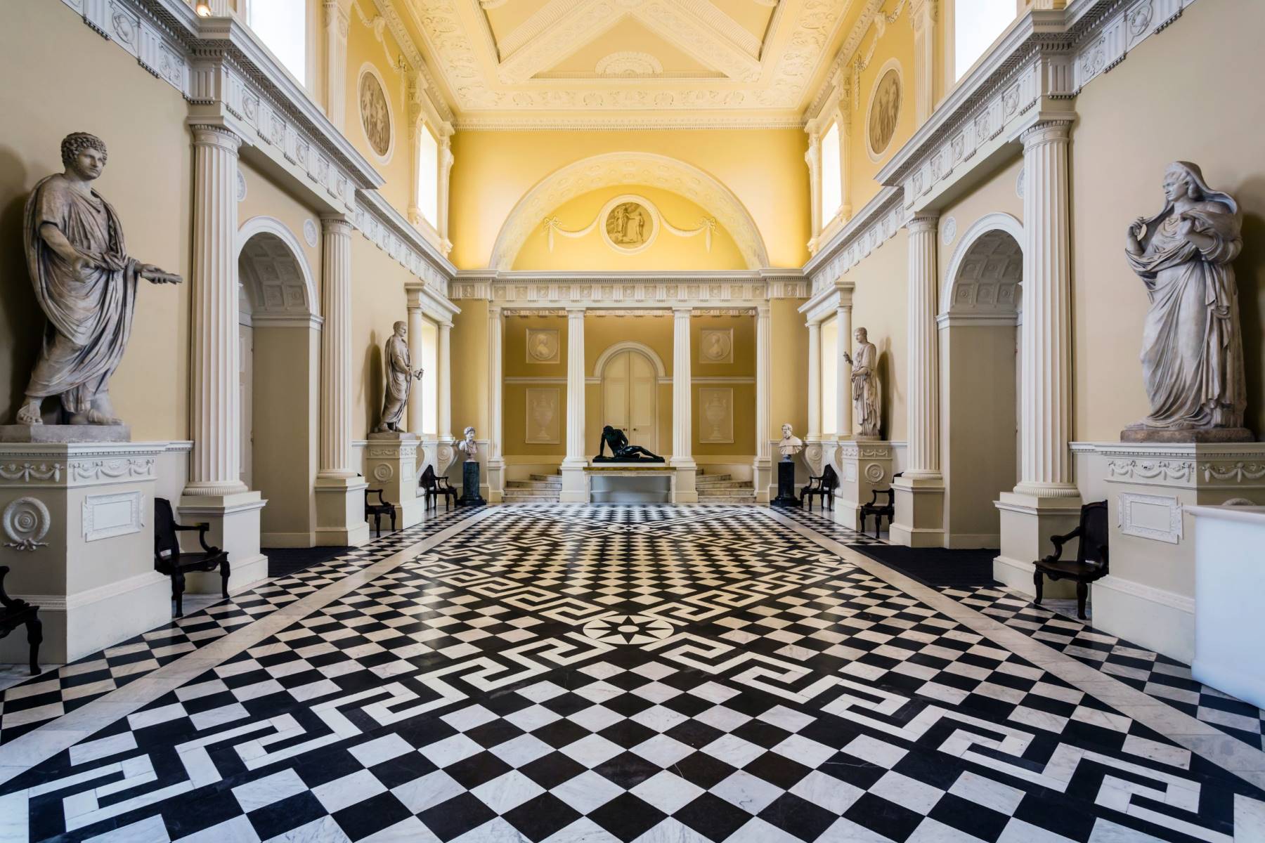 What Is The Design Of Robert Adams’ Syon House Based Upon?