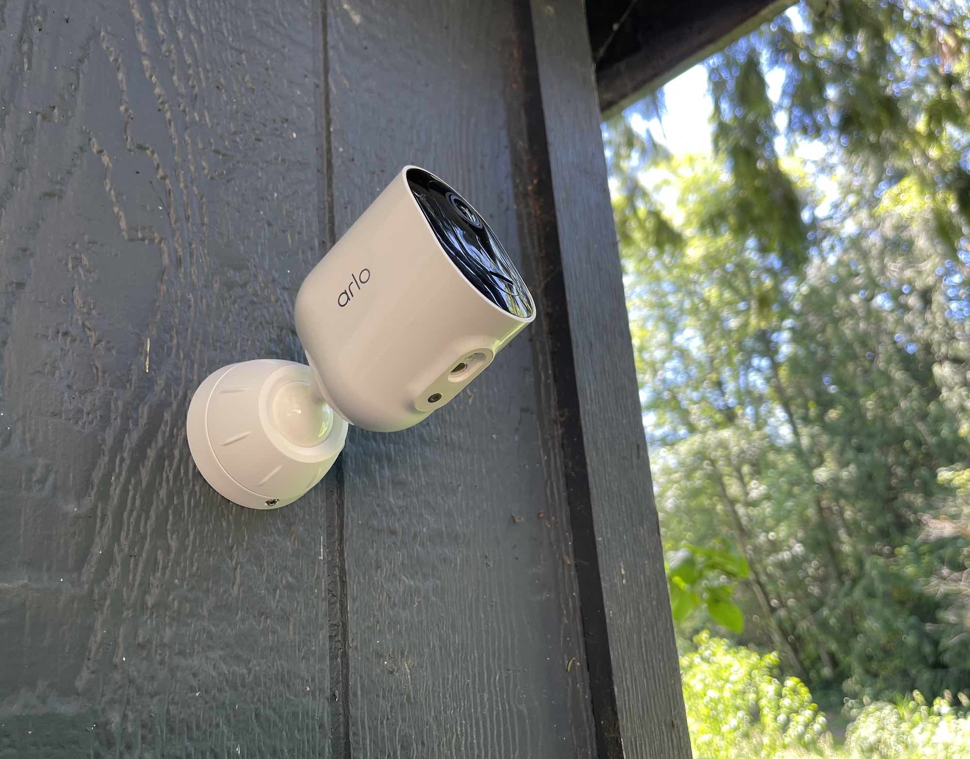 Arlo camera range sales of motion detection