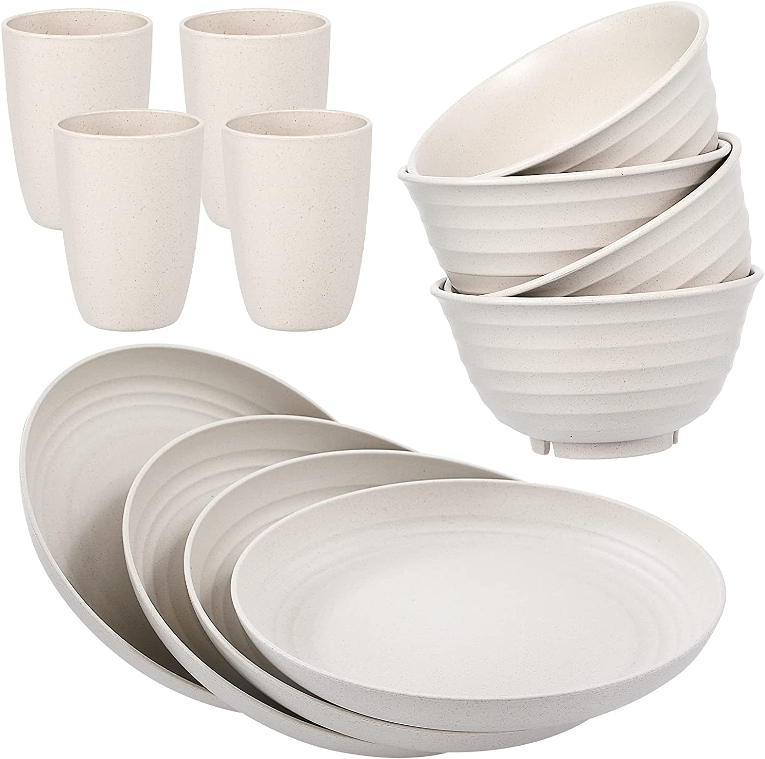 What Is Wheat Straw Dinnerware Made Of?