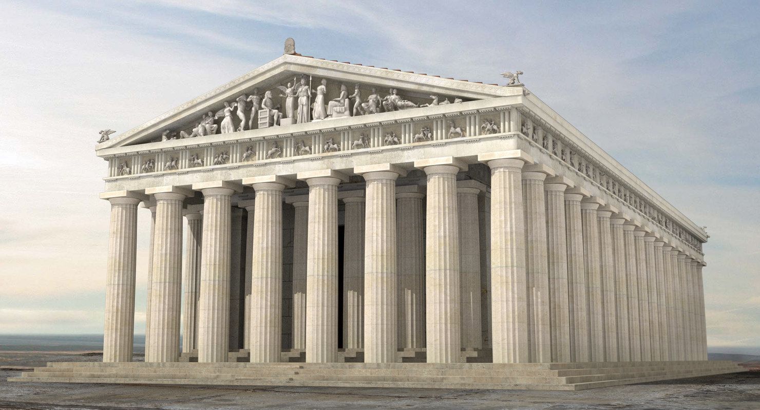 What Kind Of Construction Method Was Used To Build The Parthenon