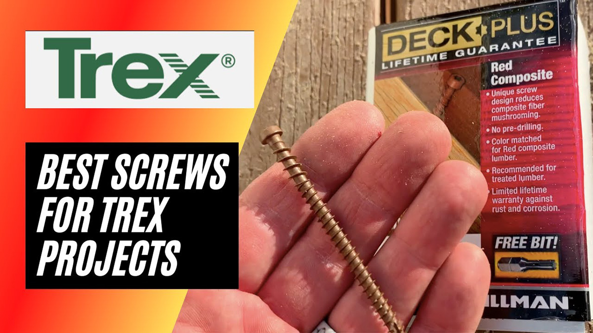 What Kind Of Screws To Use With Trex Decking