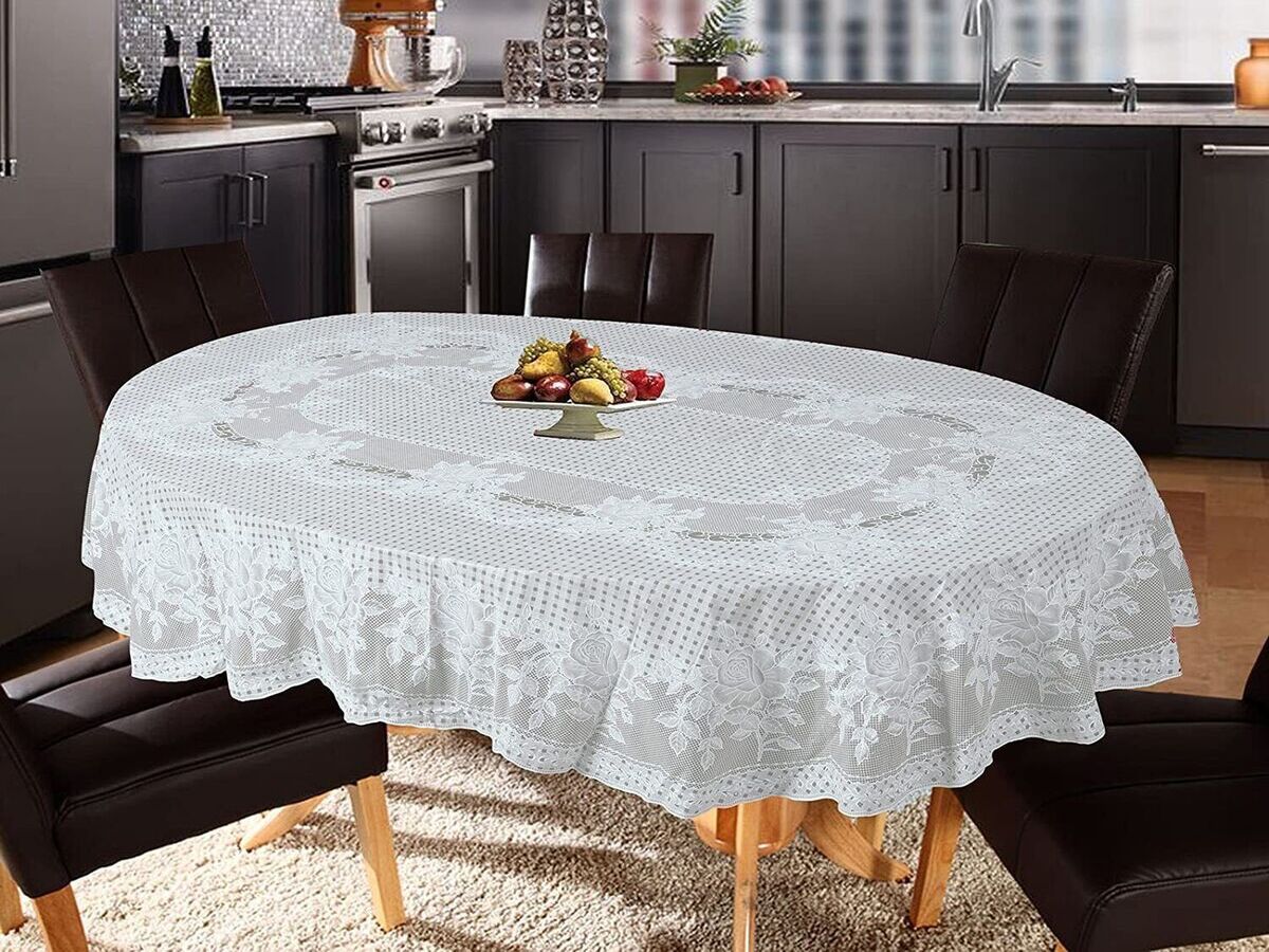 What Kind Of Tablecloth Is Suitable For An Oval Table?