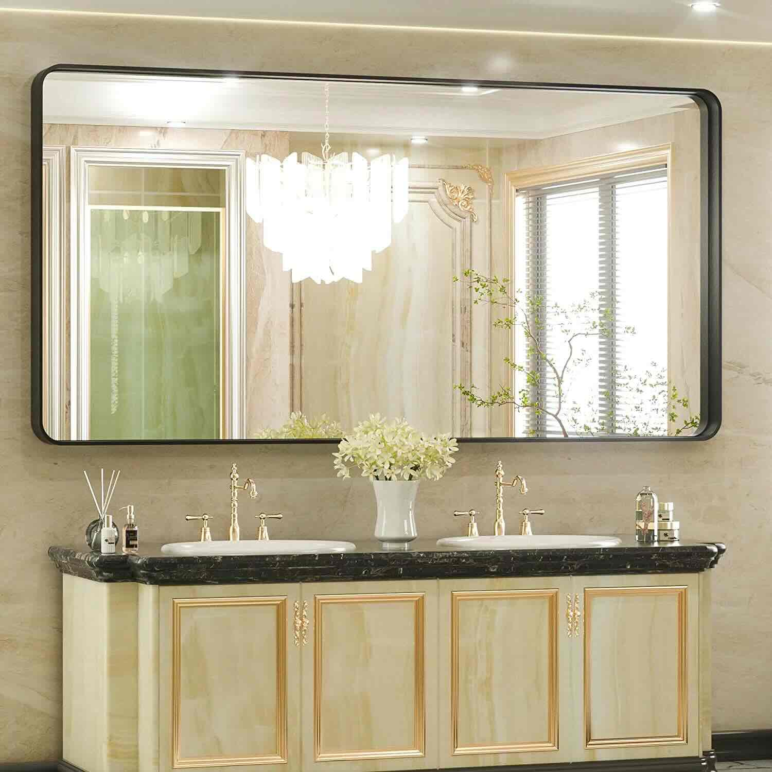 What Size Of Double Mirrors Is For A For 72 Inch Vanity