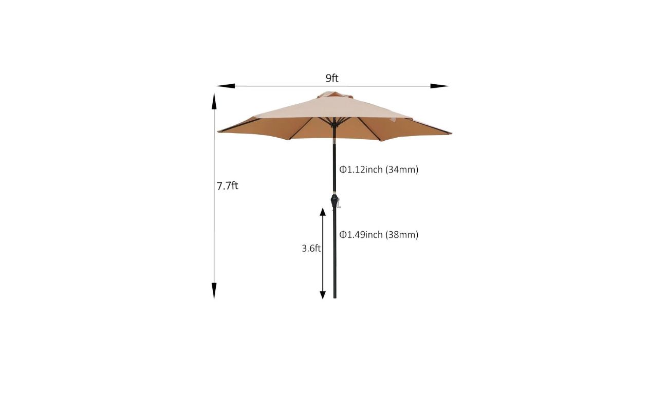 What Size Of Patio Umbrella Do I Need