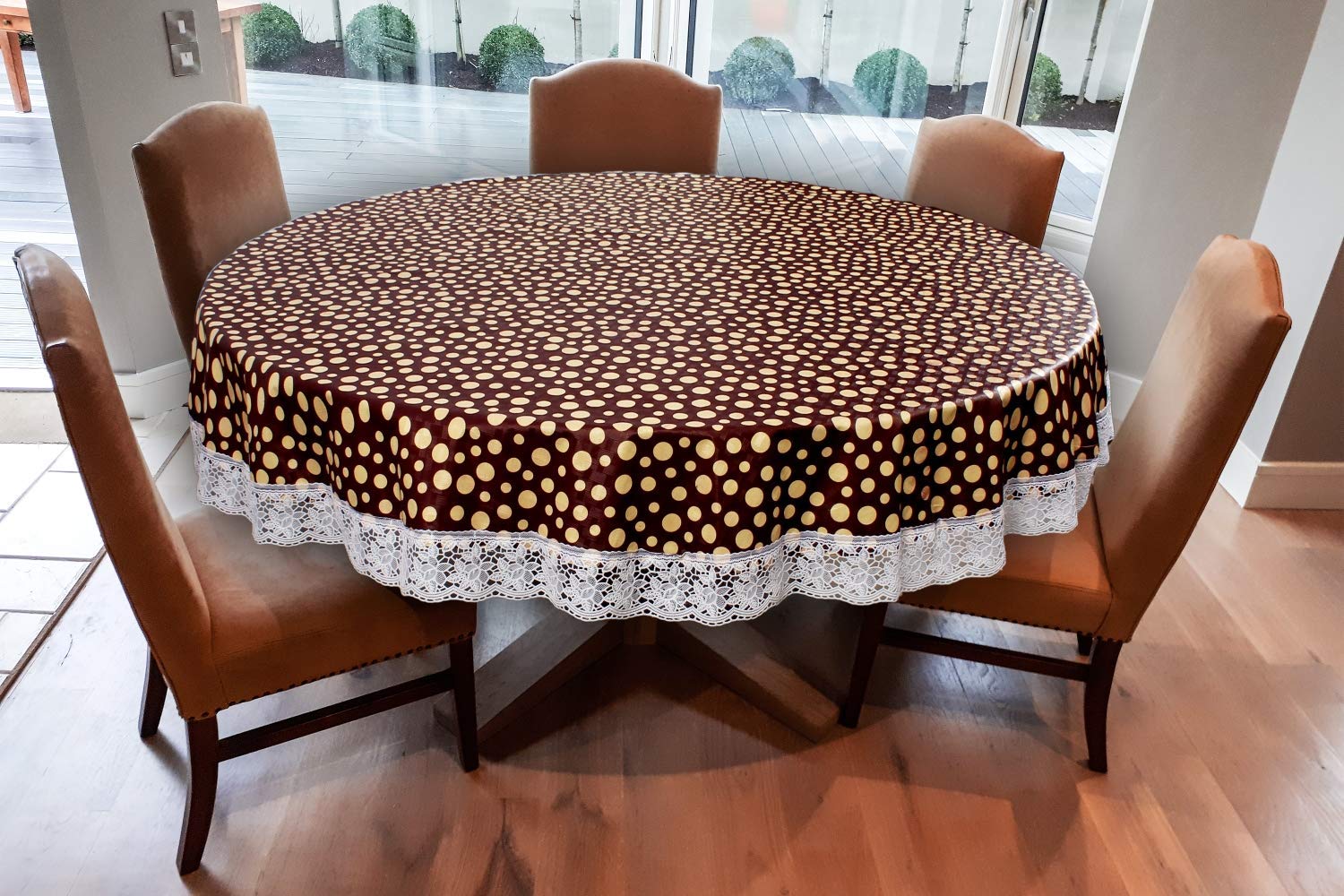 What Size Of Tablecloth Is Needed For A 72-Inch Round Table?
