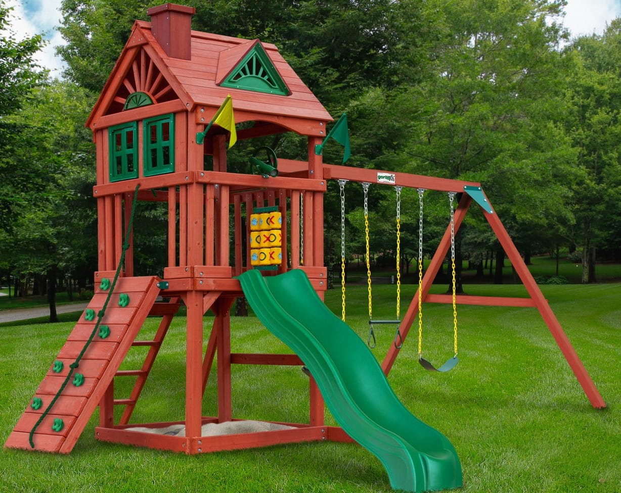 What Size Play Area Is Required For Gorilla Nantucket Playset