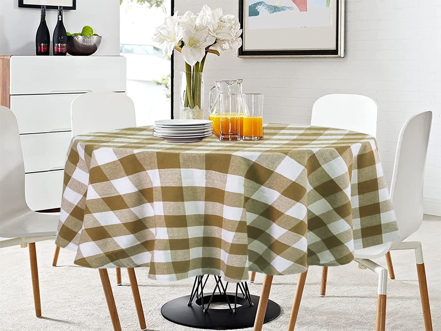 What Size Tablecloth Is Needed For A 40-Inch Round Table?
