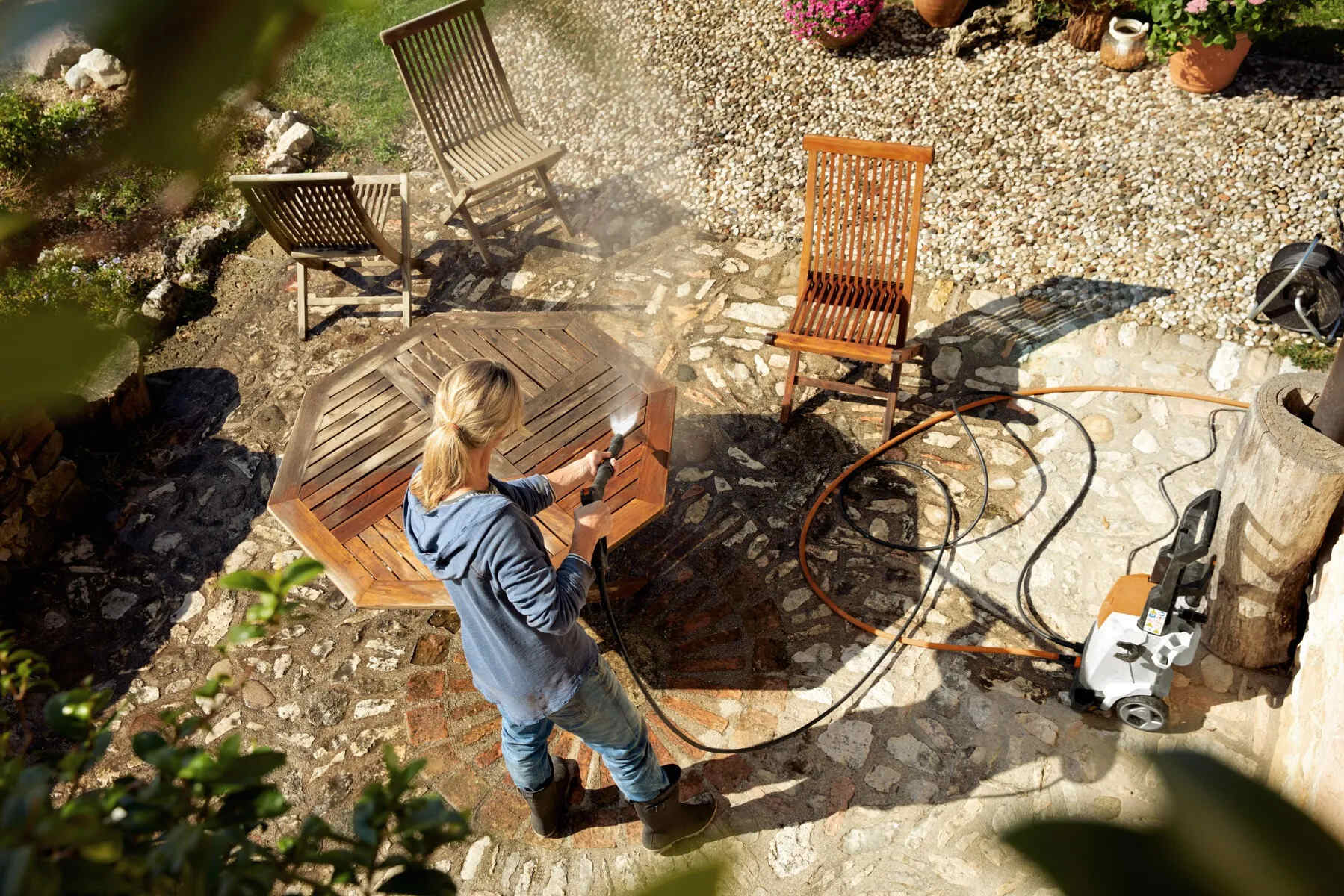 What To Clean Patio Furniture With