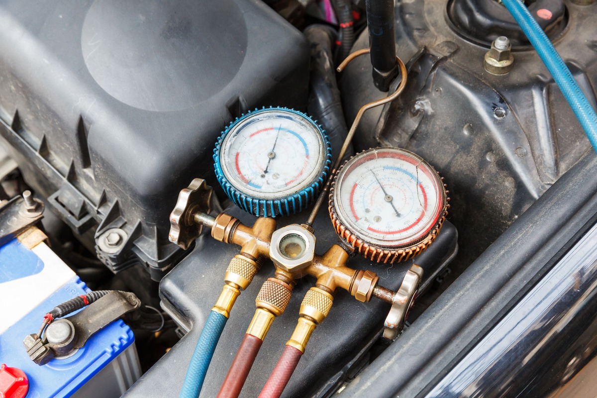 When A Leak Is Found In An Automotive Air Conditioning System