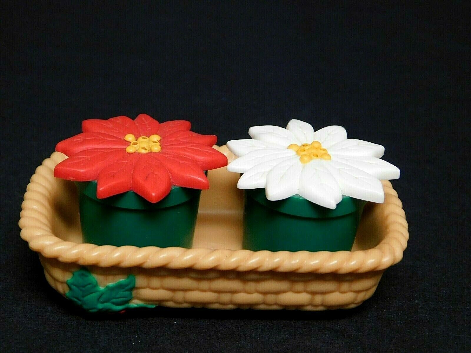 When Were Avon Collectibles Poinsettia Salt And Pepper Shakers Sold?