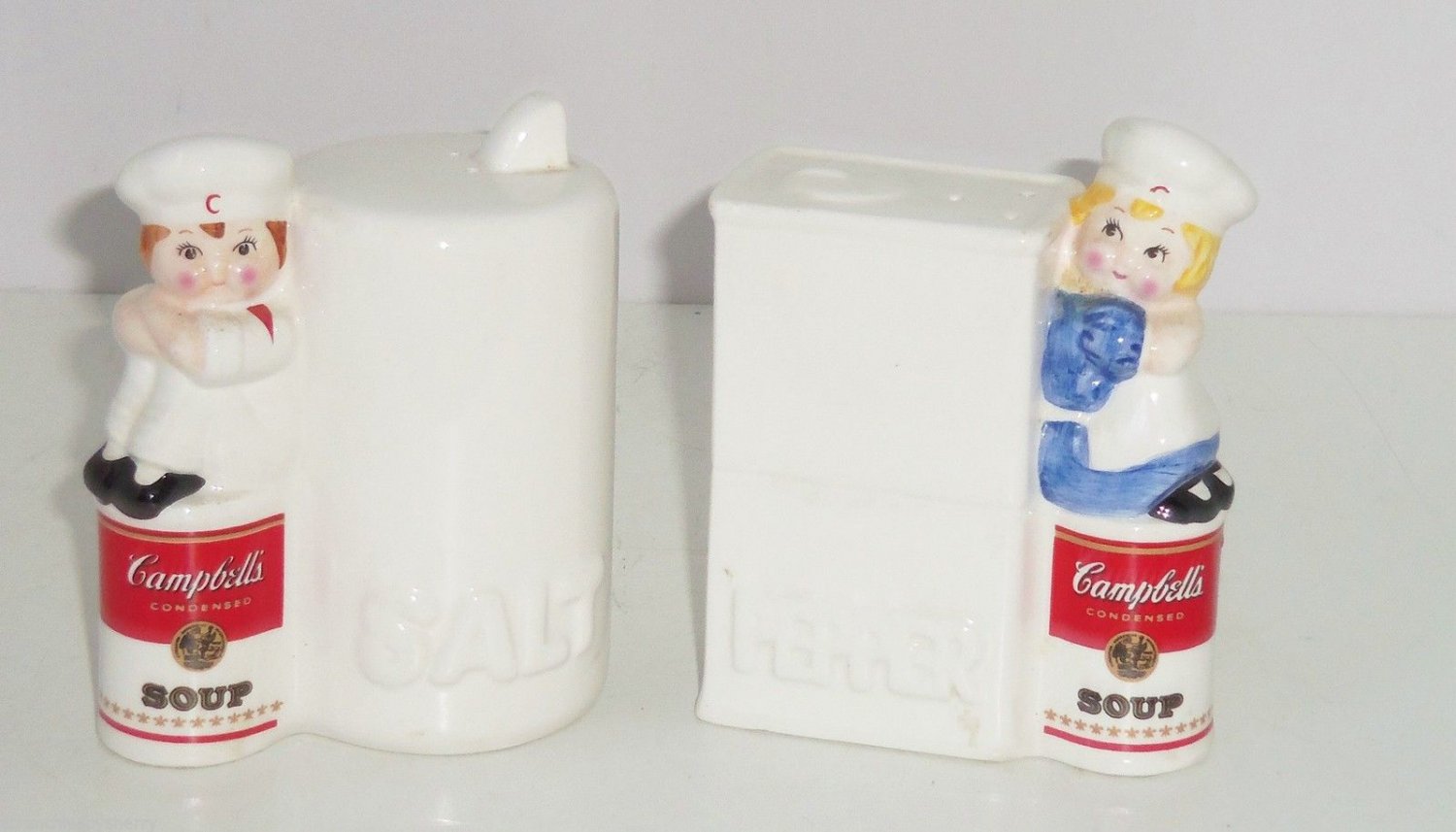 When Were The Plastic Campbell Soup Kids Salt And Pepper Shakers Made?